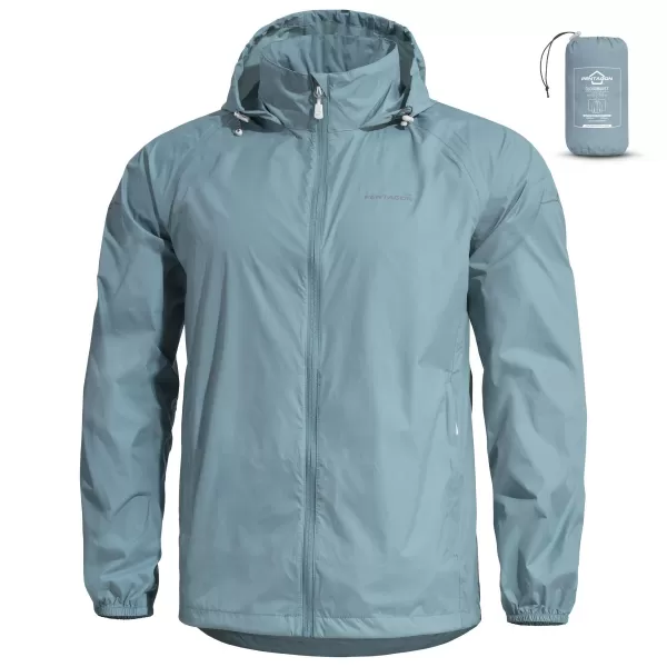  Muška jakna PENTAGON CLOUDBURST PACKABLE MENS RAIN JACKET K07019 PONOĆNO PLAVA 