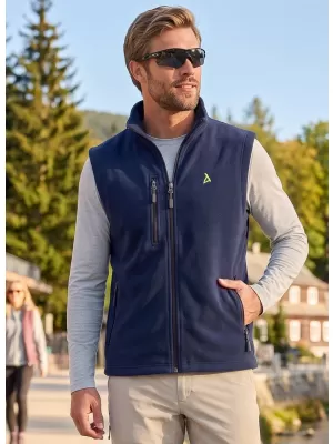 Muški prsluk od flisa ALTISPORT ALM002525 TAMNOPLAVA