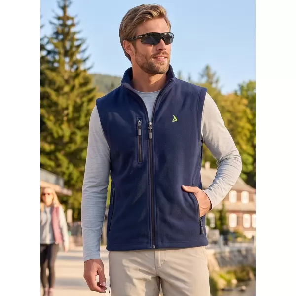  Muški prsluk od flisa ALTISPORT ALM002525 TAMNOPLAVA 