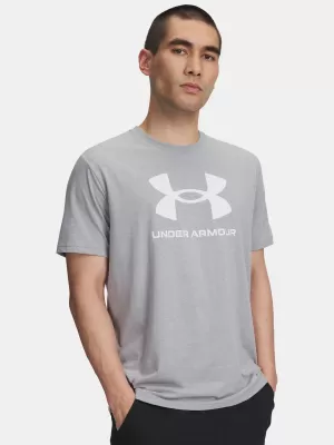 Muška majica kratkih rukava UNDER ARMOUR UA SPORTSTYLE LOGO UPDATE SS 1382911-037 SIVA