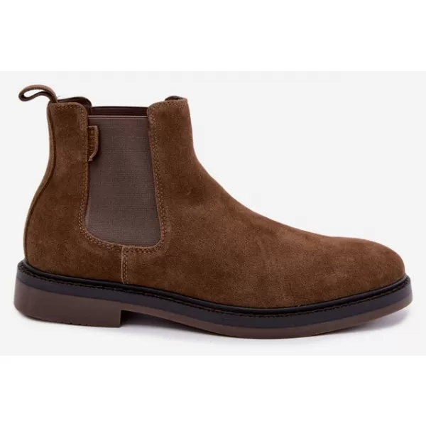  Muške cipele BIG STAR SHOES UU174277 SMEĐE/BEŽ SJENE 