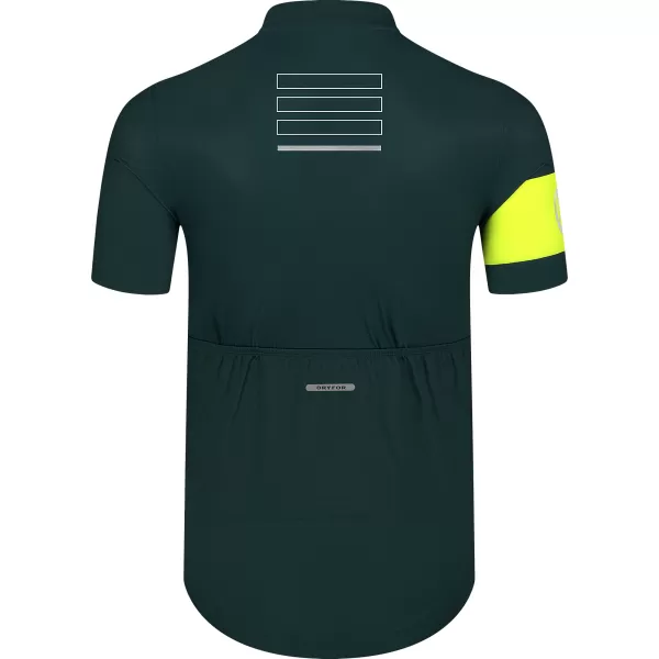  Muški biciklistički dres NORDBLANC CAMEL NBSMF8079 ZELENA 