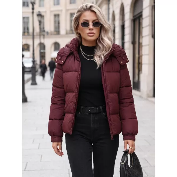  Ženska jakna DSTREET TY5749 TAMNOCRVENA 