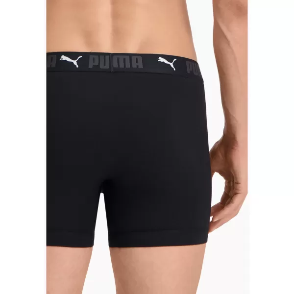  Muške bokserice PUMA SPORT COTTON BOXER 2P 93552101 CRNA 