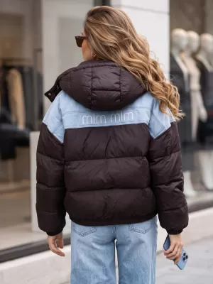 Ženska jakna DSTREET TY6088 SMEĐA