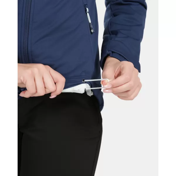  Ženska softshell jakna KILPI ONTAVIA-W 1L0113KI TAMNOPLAVA 