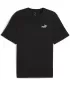 Muška majica kratkih rukava PUMA ESS RELAXED SMALL NO. 1 LOGO TEE 68915301 PUMA CRNA
