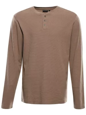 Muška majica kratkih rukava ALPINE PRO THERMAL SEPIA NIJANSA