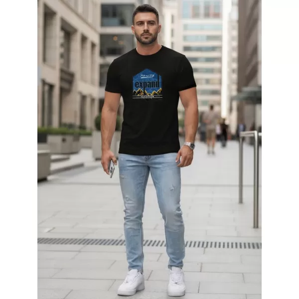  Muška majica kratkih rukava DSTREET NX5004R-BK CRNA 