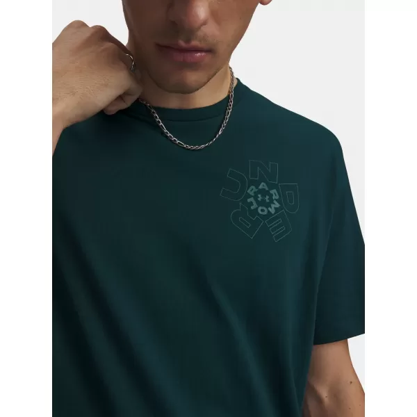 Muška majica kratkih rukava UNDER ARMOUR M RADIAL WM SS 6009264-919 ZELENA 