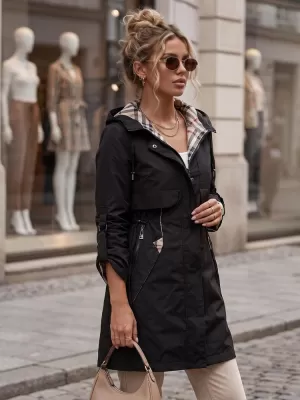 Ženska jakna DSTREET TY5833 CRNA