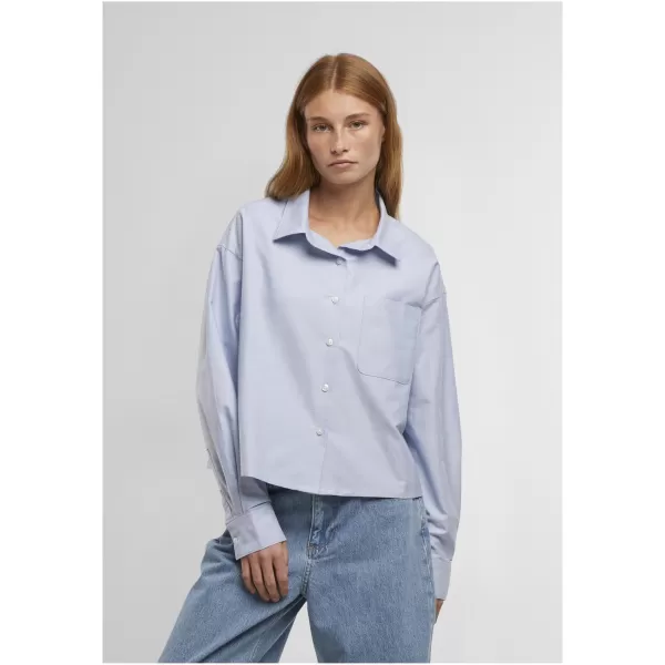  Ženska košulja URBAN CLASSICS TB8170 SVJETLO HORIZONT PLAV 
