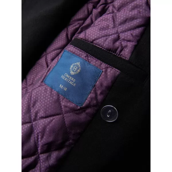  Muški kaput OMBRE OM-COWC-0156 CRNA 