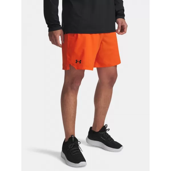 Muške kratke hlače UNDER ARMOUR VANISH WOVEN 6IN SHORTS 1373718-844 NARANČASTA 