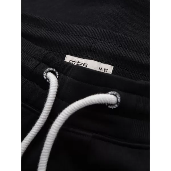  Muške trenirke OMBRE OM-PABS-0305 CRNA 