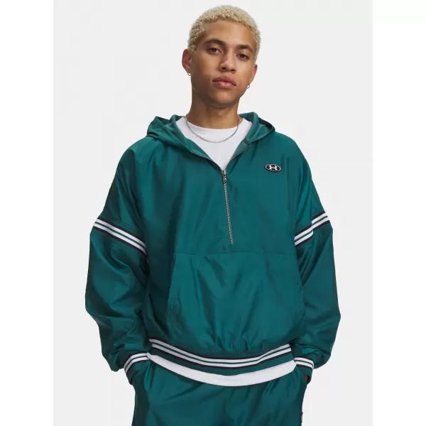  Muška jakna UNDER ARMOUR UA ICON SW WOVEN JKT 6010974-338 ZELENA 