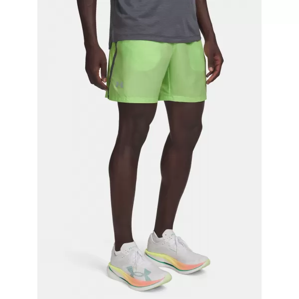 Muške kratke hlače UNDER ARMOUR LAUNCH 7'' SHORTS 1382620-712 ZELENA 