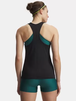 Ženska majica bez rukava UNDER ARMOUR TECH MESH RACER TANK 6009989-001 CRNA