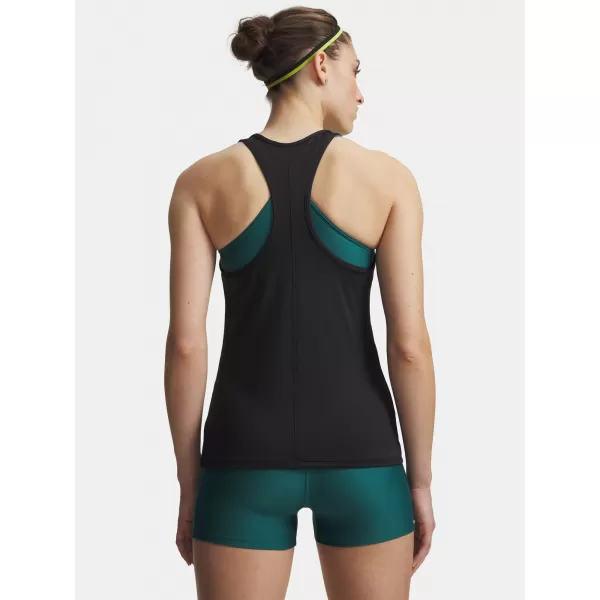  Ženska majica bez rukava UNDER ARMOUR TECH MESH RACER TANK 6009989-001 CRNA 