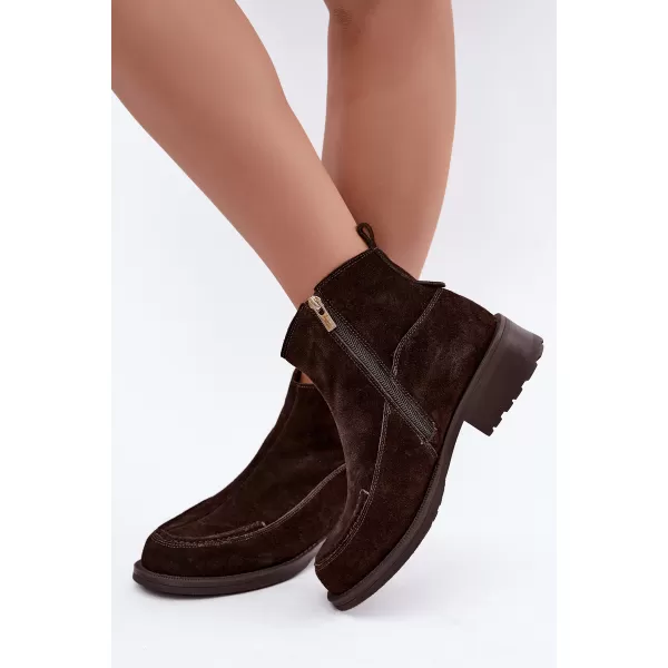  Ženske gležnjače BIG STAR SHOES UU274602 SMEĐE/BEŽ SJENE 