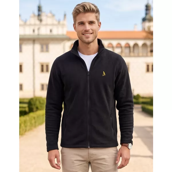  Muška majica od flisa ALTISPORT ALM002852 CRNO I ZLATNO 