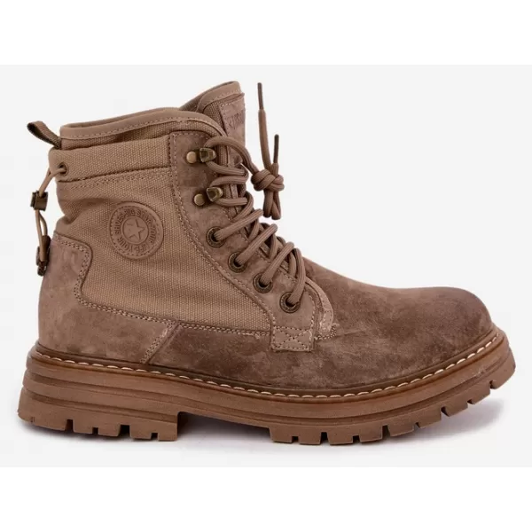  Muške gležnjače BIG STAR SHOES UU174253 BEŽ 