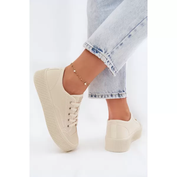  Ženske tenisice BIG STAR SHOES TT274271 BEŽ 