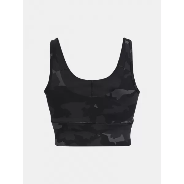  Ženska majica bez rukava UNDER ARMOUR MERIDIAN FITTED CROPTANKPRNT 1380983-021 CRNA 