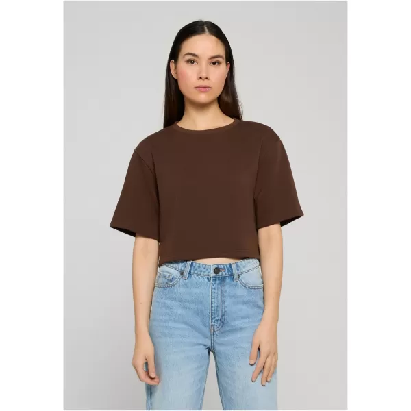  Ženska majica kratkih rukava URBAN CLASSICS TB8288 SMEĐA 
