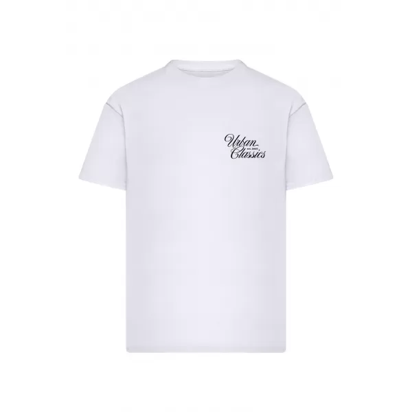  Muška majica kratkih rukava URBAN CLASSICS TB8757 BIJELA 