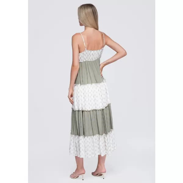  Haljina OMBRE OW-DLR-E0007 ZELENA 