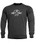 Muški sweatshirt PENTAGON HAWK SWEATER LONE WOLF K09019-LO CRNA