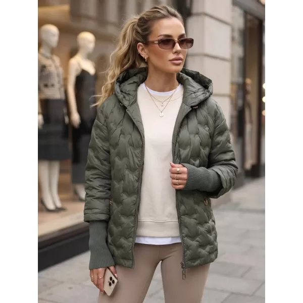  Ženska jakna DSTREET TY5869 ZELENA 