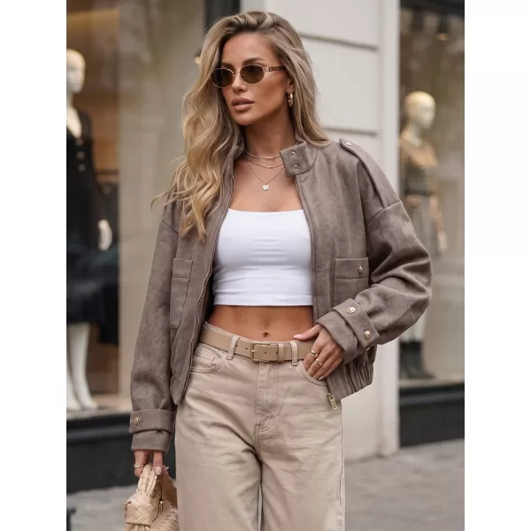  Ženska jakna DSTREET TY5848 KAKI 