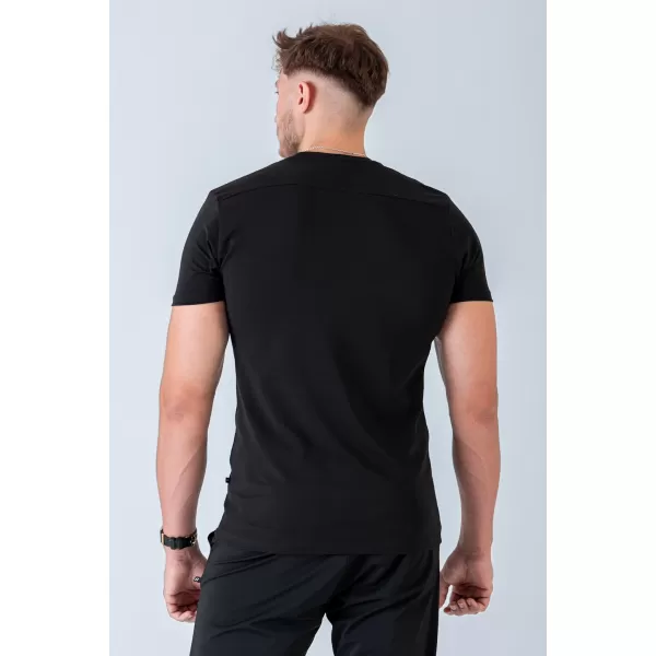  Muške majice NEBBIA MIKE MUSCLE FIT 158 CRNA 