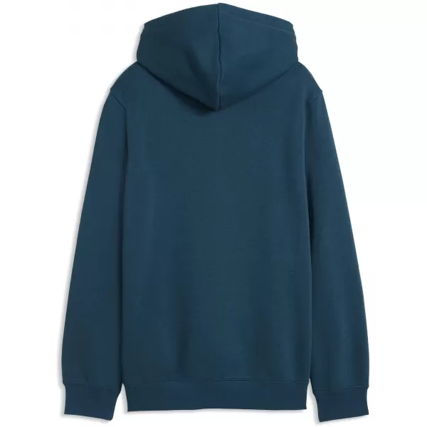  Dječji sweatshirt PUMA ESS 2 COLOR NO. 1 LOGO HOODIE FL B 68582236 PONOĆNI BENZIN 