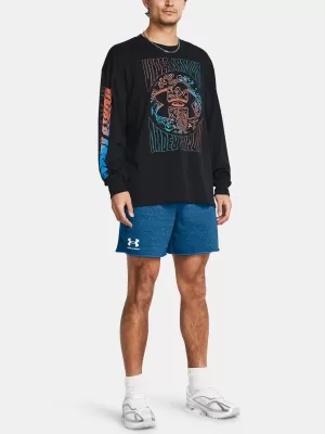 Muške kratke hlače UNDER ARMOUR RIVAL TERRY 6IN SHORT 1382427-406 PLAVA