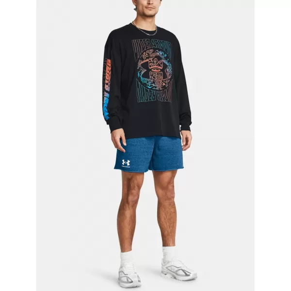  Muške kratke hlače UNDER ARMOUR RIVAL TERRY 6IN SHORT 1382427-406 PLAVA 