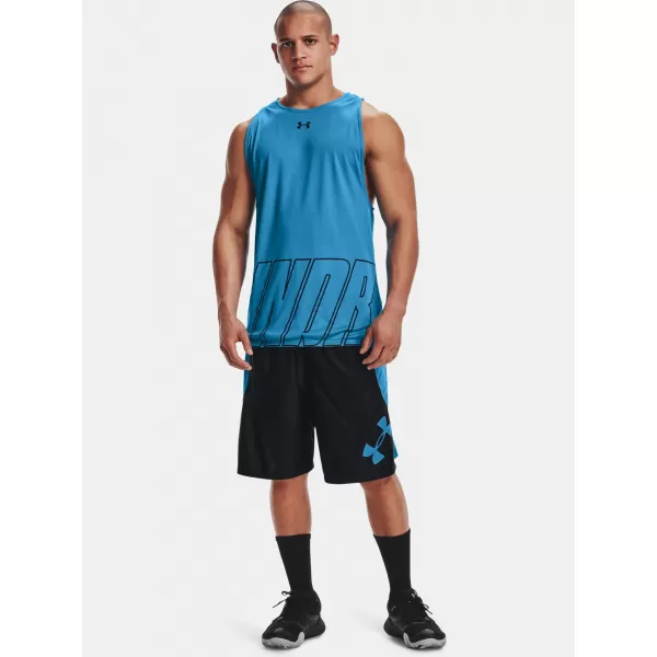  Muška majica bez rukava UNDER ARMOUR UA BASELINE REVERSIBLE TANK 1361899-422 PLAVA 