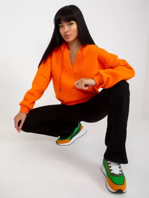 Ženski sweatshirt BASIC FEEL GOOD RV-BL-7998.71P NARANČASTA