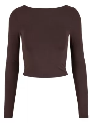 Ženska majica kratkih rukava URBAN CLASSICS TB7721 TOPLA/SMEĐA