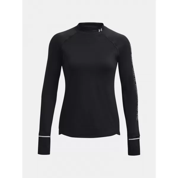  Ženska majica kratkih rukava UNDER ARMOUR UA OUTRUN THE COLD LS 1373208-001 CRNA 