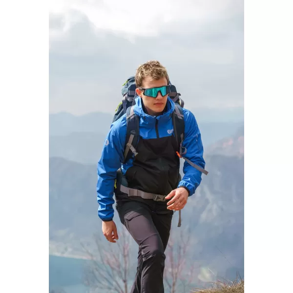  Muška vodootporna softshell jakna NORDBLANC EXPEDITIOUS NBSSM8323 PLAVA 