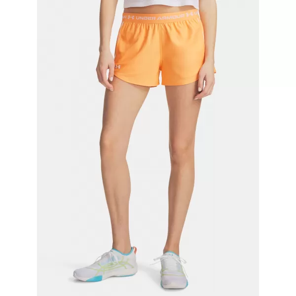  Ženske kratke hlače UNDER ARMOUR TECH PLAY UP SHORTS 1389882-870 NARANČASTA 