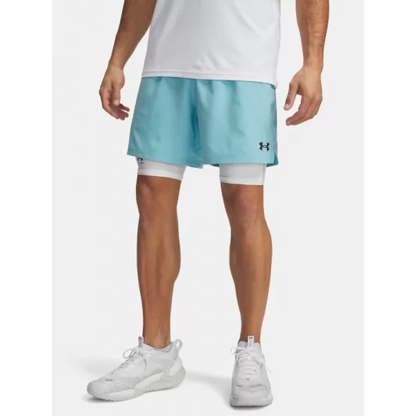  Muške kratke hlače UNDER ARMOUR VANISH WVEN SHORT 2.0 6IN 6009865-425 PLAVA 