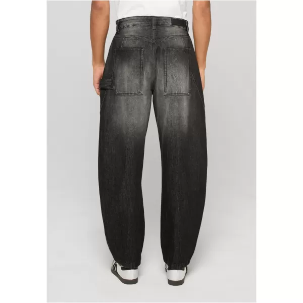  Muške hlače URBAN CLASSICS TB8057 SREDNJE TAMNO SIVI MRAMOR ISPRANI 