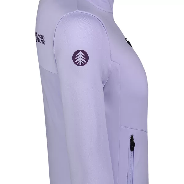  Ženska powerfleece majica NORDBLANC CRISP NBSFL8338 LJUBIČASTA 