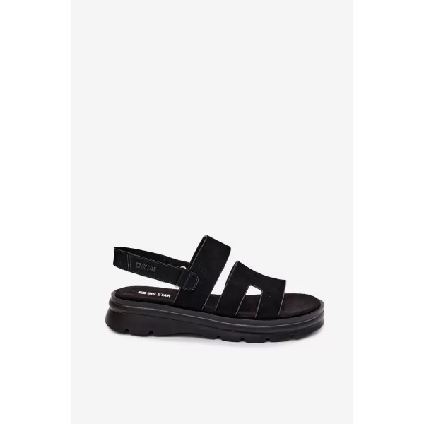  Ženske sandale BIG STAR SHOES TT274484 CRNA 