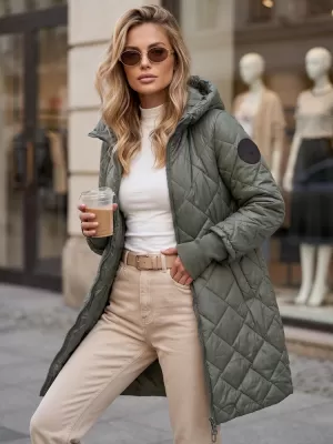 Ženska jakna DSTREET TY5863 ZELENA