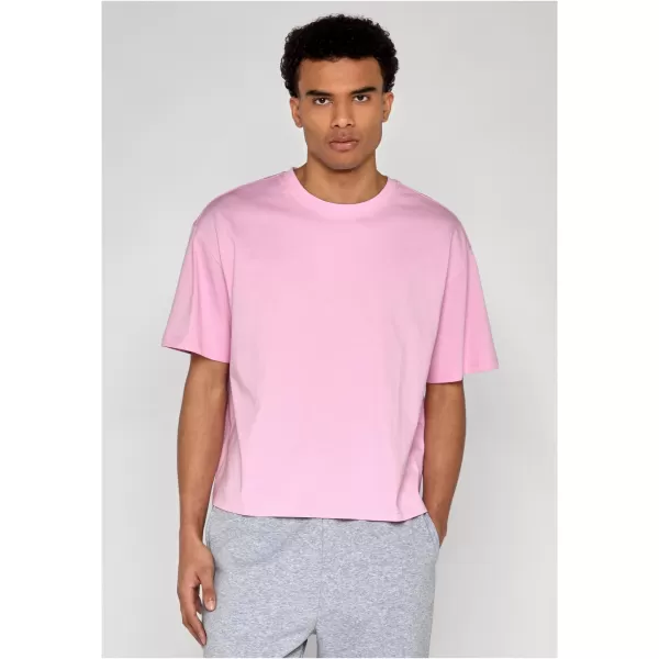  Muška majica kratkih rukava URBAN CLASSICS TB8398-12155 NJEŽNO RUŽIČASTA 